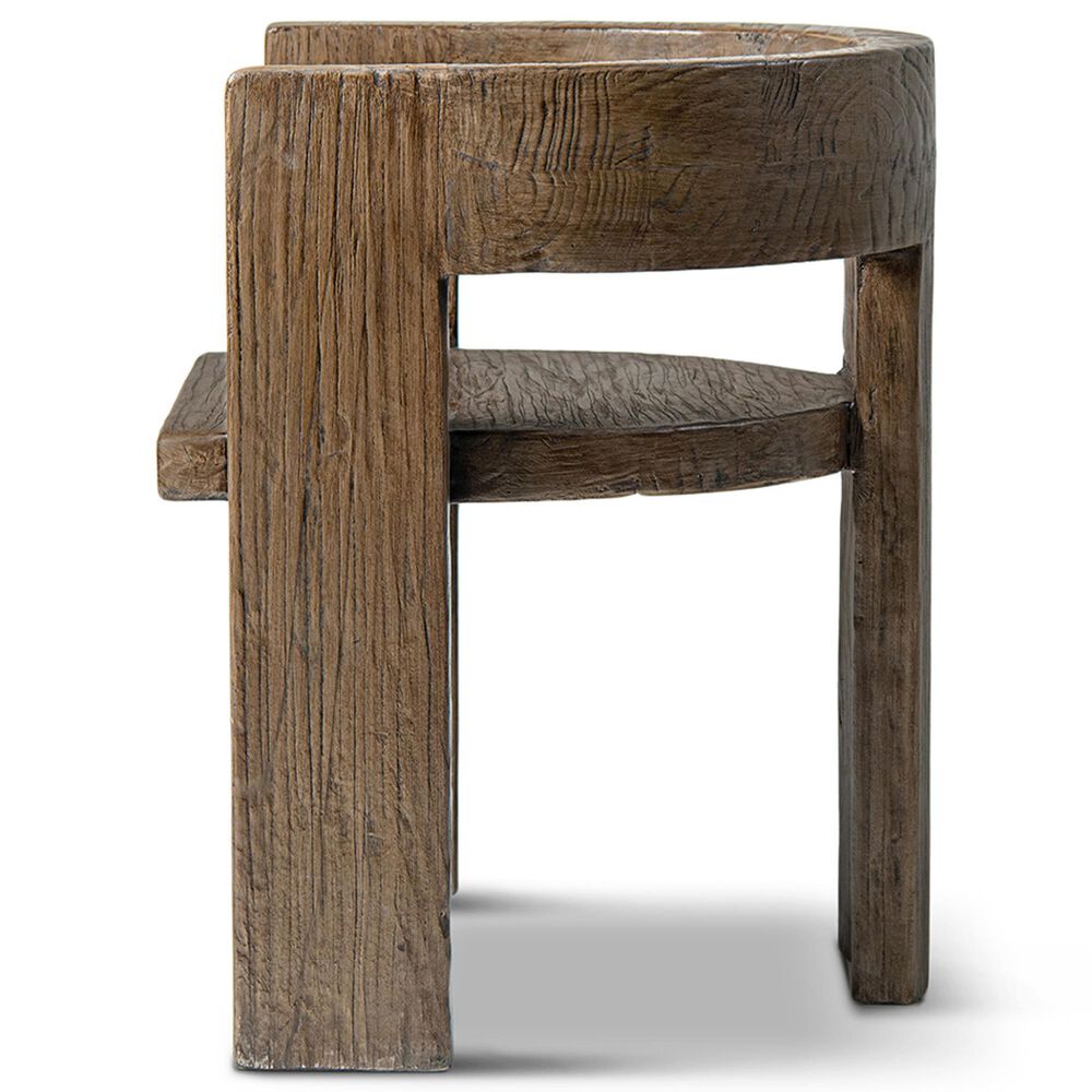 Jennifer Taylor Home Soren Arm Chair in Heritage Medium Dark Brown, , large