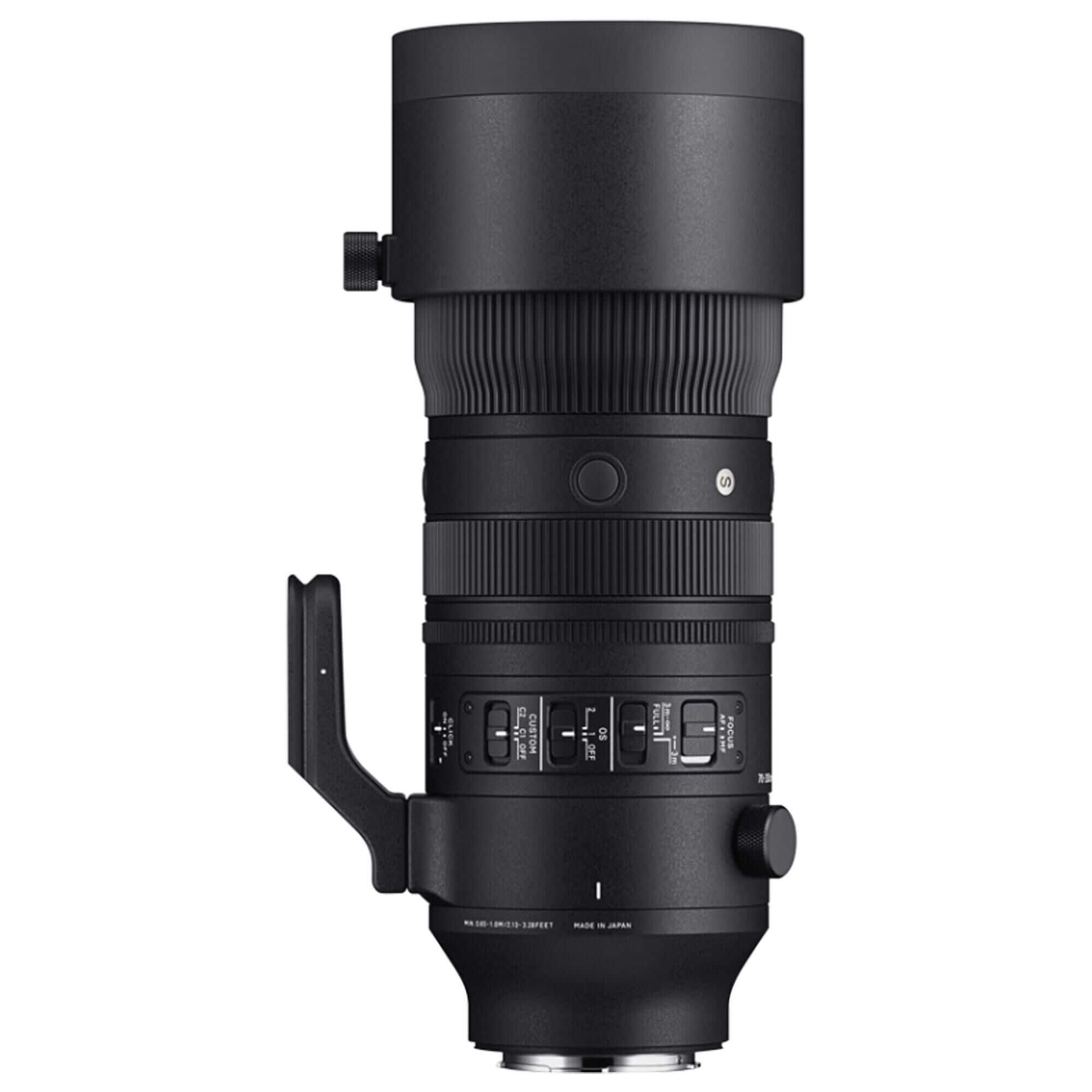 Sigma 70-200mm f/2.8 DG DN OS Lens for Sony E-Mount Cameras in Black