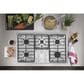 GE Appliances 36" Built-In Gas Cooktop in Stainless Steel, , large