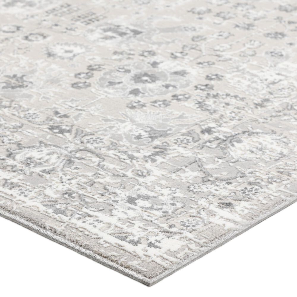 Dalyn Rug Company Rhodes Oriental 5&#39;1&quot; x 7&#39;5&quot; Silver Area Rug, , large