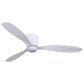 Minka-Aire Ventiara 52" LED Flush Mount Indoor/Outdoor Ceiling Fan in Flat White, , large