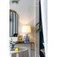 Hearth and Haven Ceramic Vase Table Lamp in Blue and White, , large