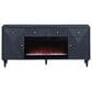 Slatehouse Arvada 4-Door Fireplace Sideboard in Blue, , large