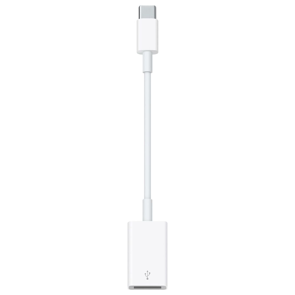 Apple USB-C to USB Adapter in White, , large
