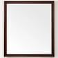 James Martin Vanities Glenbrooke 36" Rectangular Mirror in Burnished Mahogany, , large