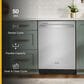 Whirlpool 24" Built-In Dishwasher with AI Intelligent Wash and Tall Top Rack in Fingerprint Resistant Stainless Steel, , large