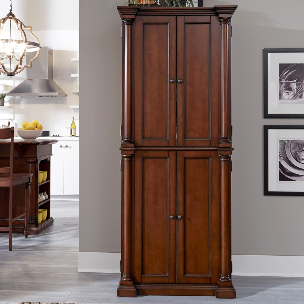 Home Styles Beacon Hill Pantry in Aged Cherry, , large