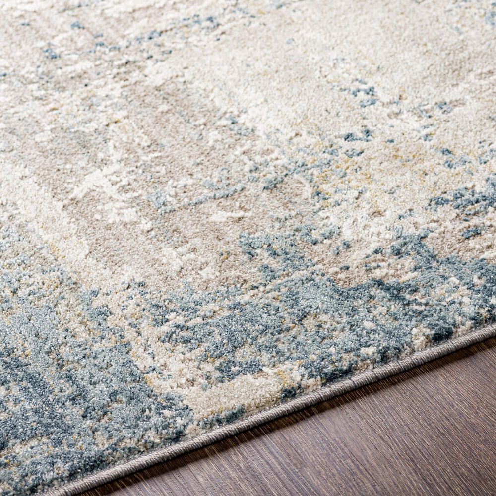 Surya Brunswick 12&#39; x 15&#39; Dusty Sage, Light Gray, Olive, Pale Blue, Taupe, Teal and Navy Area Rug, , large