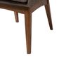 Baxton Studio Nexus Side Chair with Gravel Cushion in Walnut Brown (Set of 2), , large