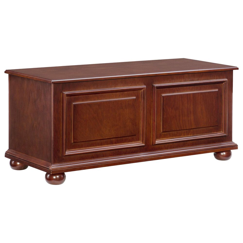 Linon Home Decor Chadwick Cedar Chest in Rich Cherry, , large