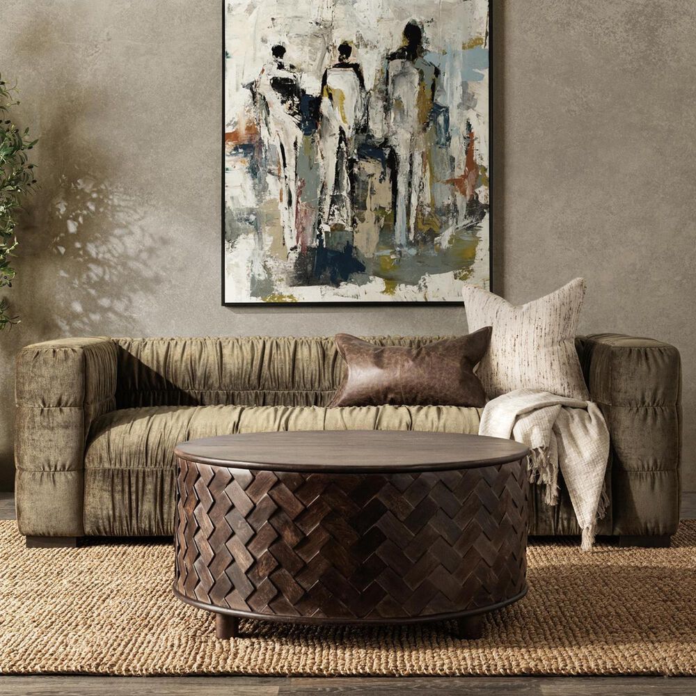 Classic Home Afeela Stationary Sofa in Fern Green, , large