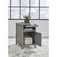 Ashley Devonsted Chairside End Table in Gray, , large