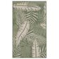 Nourison Garden Oasis GOA02 Green and Ivory 3" x 5" Indoor/Outdoor Area Rug, , large