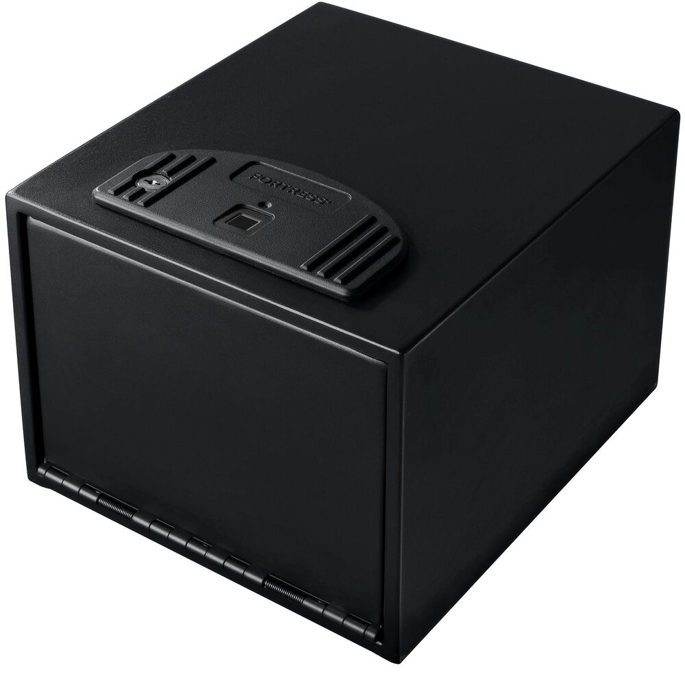 Fortress Large Quick Access Personal Safe with Biometric Lock in Matte Black, , large