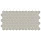 Dal-Tile Keystone Desert Gray 2" x 2" Hexagon on 12" x 24" Ceramic Mosaic Sheet, , large