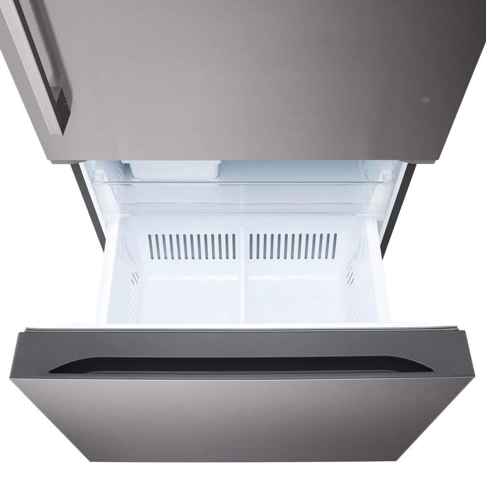 LG 26 Cu. Ft. Bottom Freezer Refrigerator in Black Stainless Steel, , large