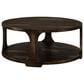 Fallridge Balam 1-Shelf Cocktail Table in Stained Dark, , large