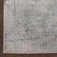 Nourison Rustic Textures Ivory and Light Blue 3"11" x 5"11" Area Rug, , large
