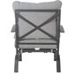 Gathercraft Franklin 5-Piece Firepit Chat Set in Gray, , large