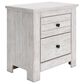 Ashley Makidern 2 Drawer Nightstand in Whitewash, , large