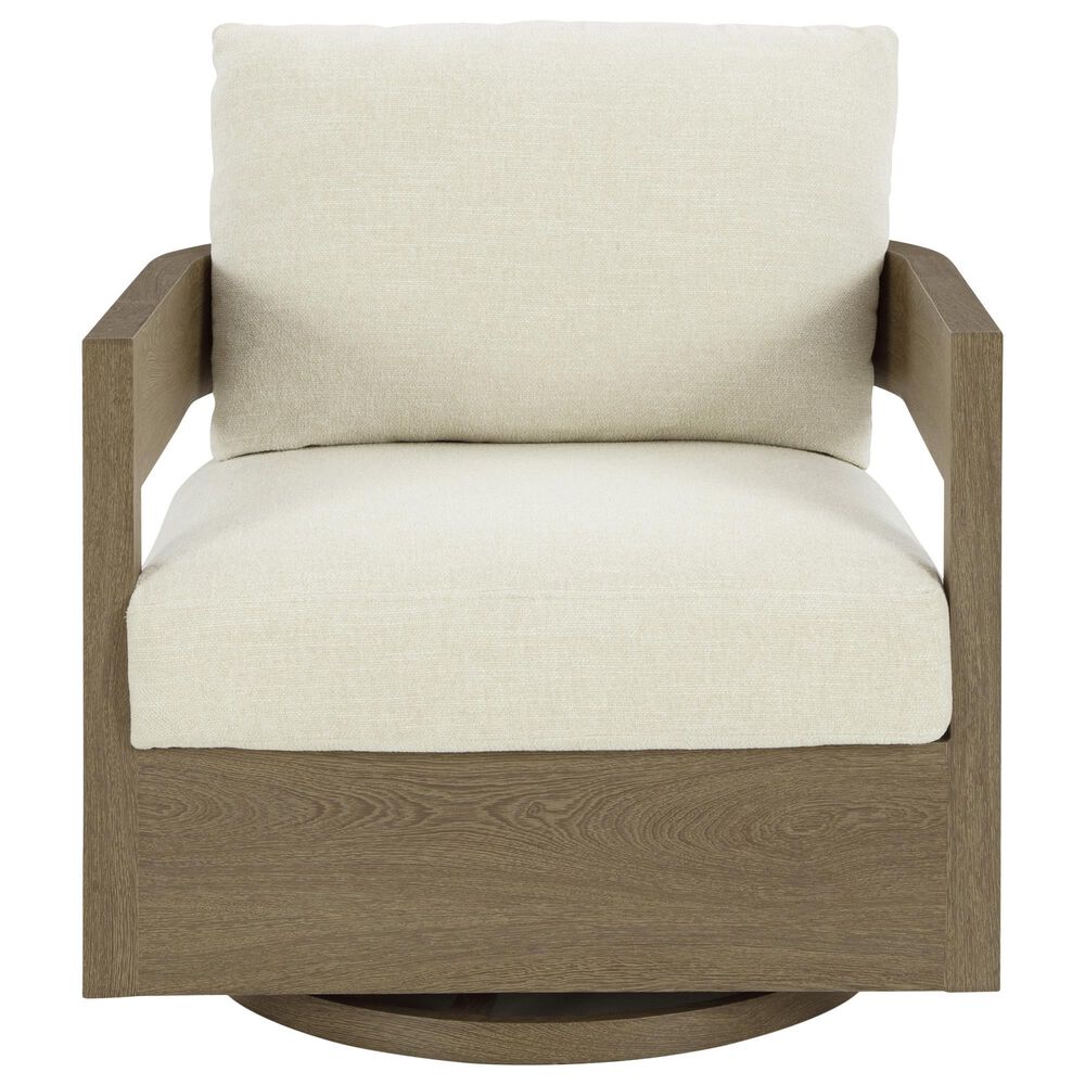 Ashley Serene 4-Piece Patio Conversation Set in White, , large