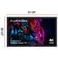 Furrion Aurora 55" Class Partial Sun 2 Outdoor 4K UHD LED TV in Black - Smart TV, , large