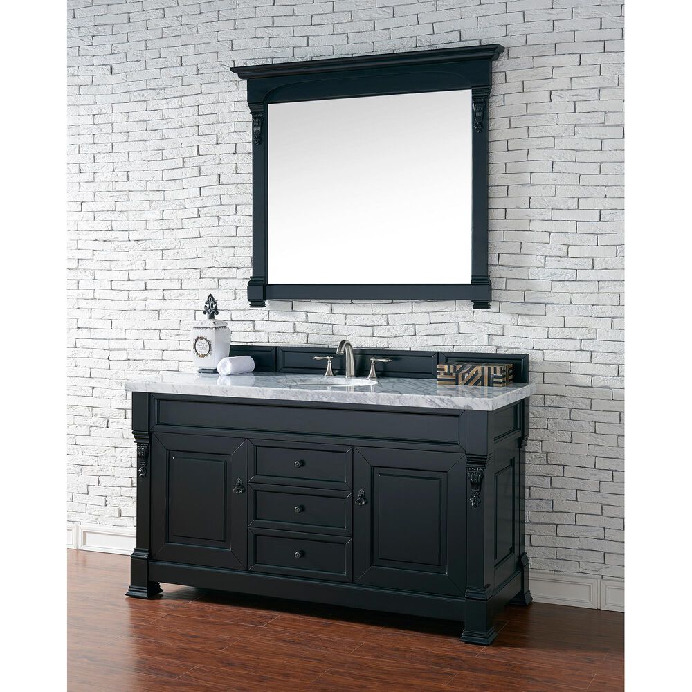 James Martin Brookfield 47.25&quot; Mirror in Antique Black, , large