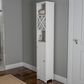 Timberlake Hastings Home Bathroom Linen Cabinet in White, , large