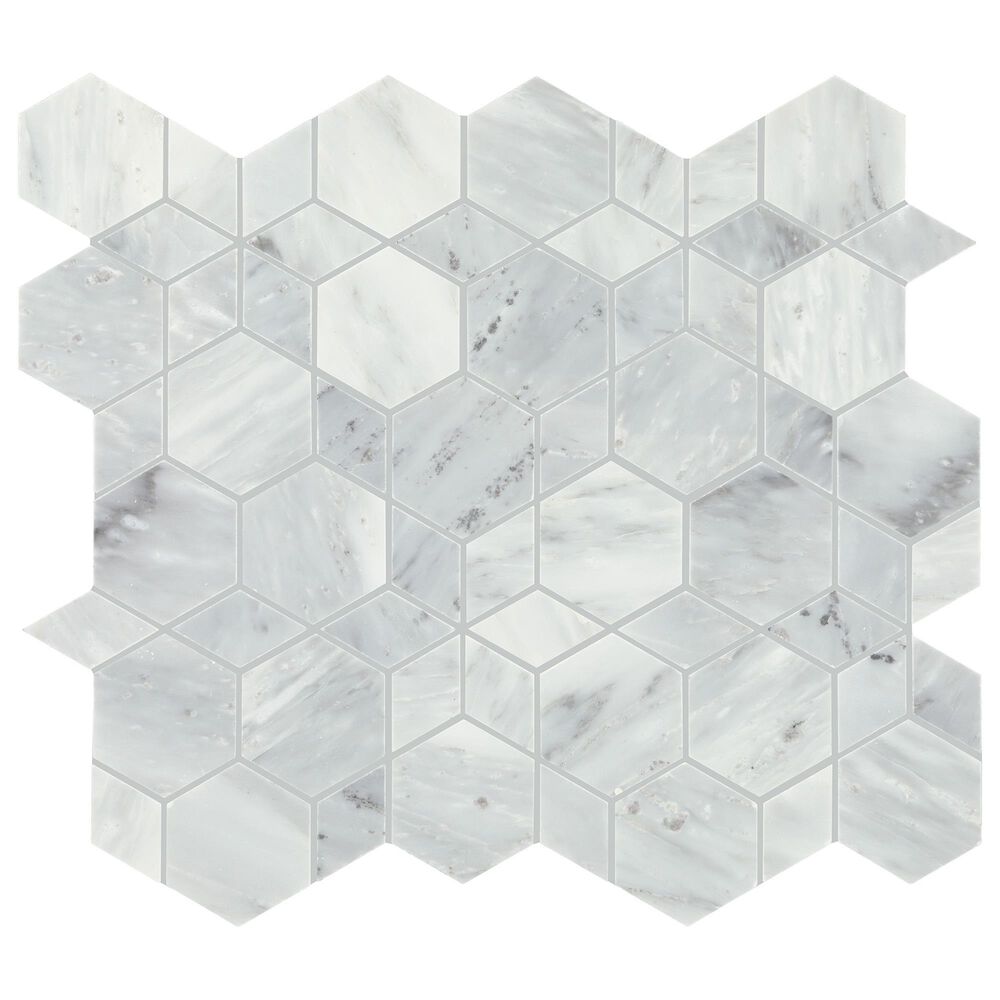 Dal-Tile Gamma Mystic 14"" X 16"" HYPNOTIC Natural Stone Mosaic Sheet, , large