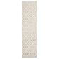Safavieh Skyler SKY190H 2" x 6" Ivory and Gray Scatter Rug, , large
