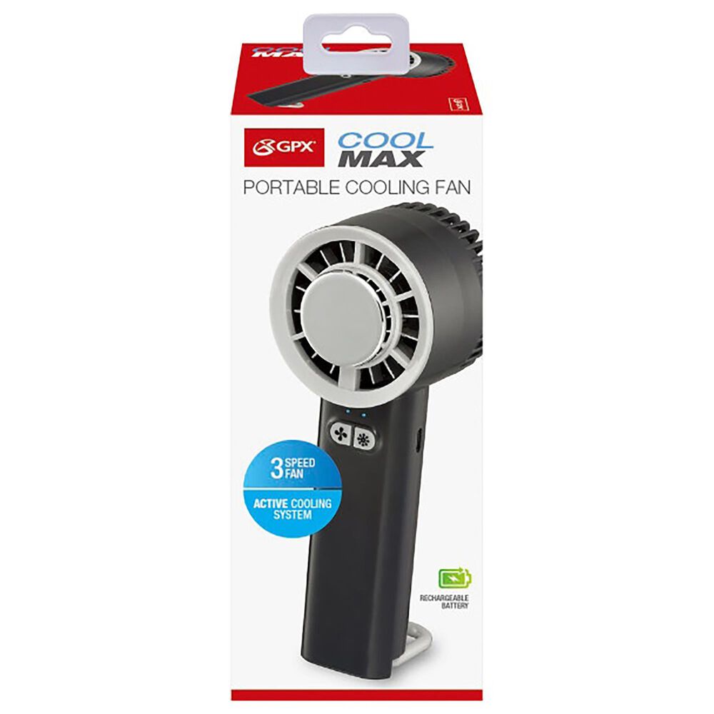 iLive Cool Max Portable Fan in Black, , large