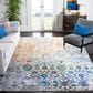 Safavieh Aria 8" x 10" Grey and Green Area Rug, , large