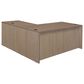 Regency Global Sourcing Legacy 66" L-Shaped Desk with Double Full Pedestal Drawer Unit in Noble Oak, , large