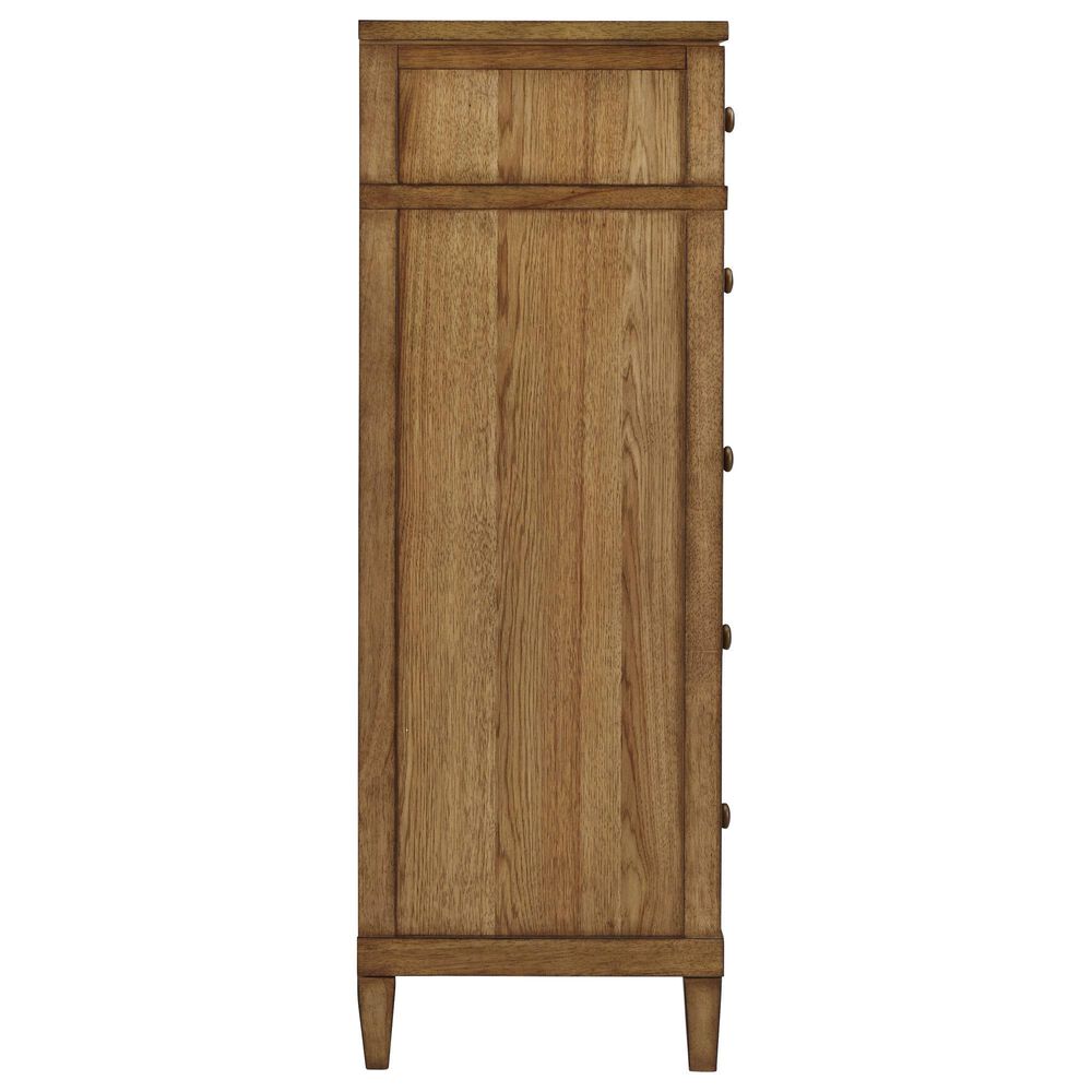 Ashley Sharlance 5-Piece Queen Panel Bedroom Set in Light Brown, , large