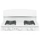 GE Appliances 5.0 Cu. Ft. Freestanding Gas Range in White, , large