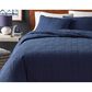 Hallmart Collectibles Shapland 3-Piece Queen Comforter Set in Navy, , large