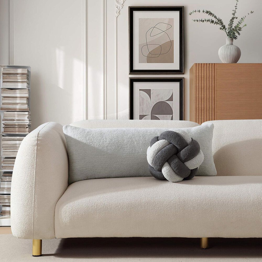 Sunday Citizen Snug 14&quot; x 36&quot; Lumbar Throw Pillow in Cloud Gray, , large