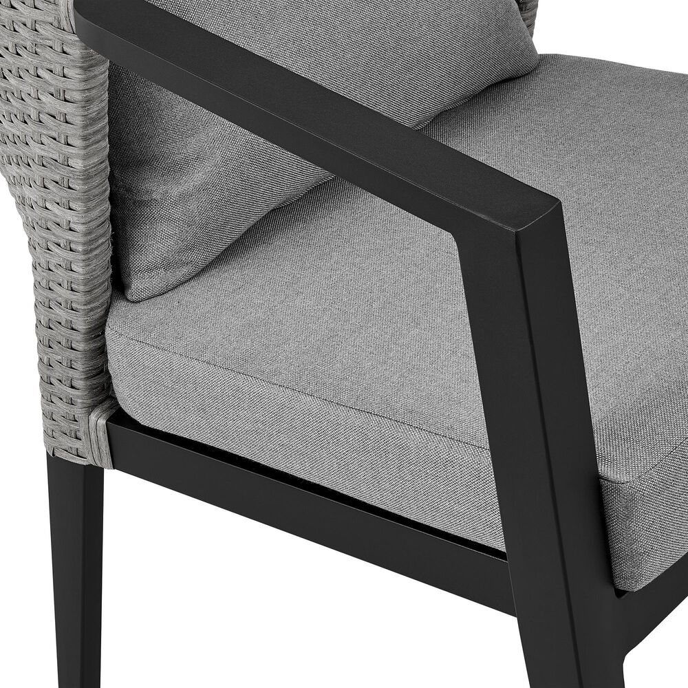 Blue River Aileen 7-Piece Patio Dining Table Set in Black and Grey, , large