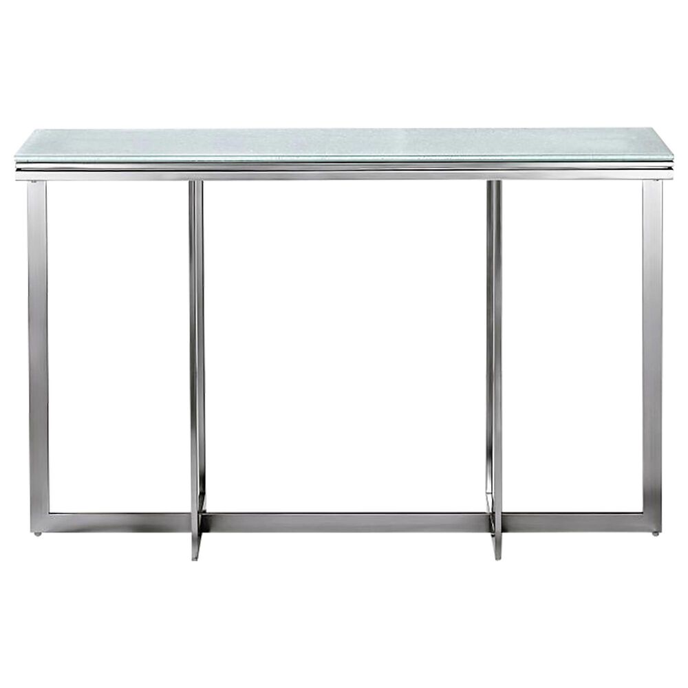 Urban Home Eliza Console Table in Clear Glass, , large