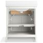 Kohler Charlemont 30" Single Bathroom Vanity in White with 3 cm White Quartz Top and Rectangular Sink, , large