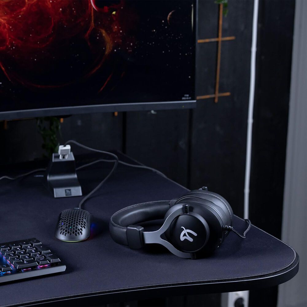 Arozzi Arena Gaming Desk in Dark Grey, , large