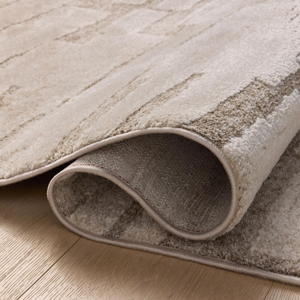 Amber Lewis x Loloi Monty 2&#39;7&quot; x 10&#39; Taupe and Beige Runner, , large