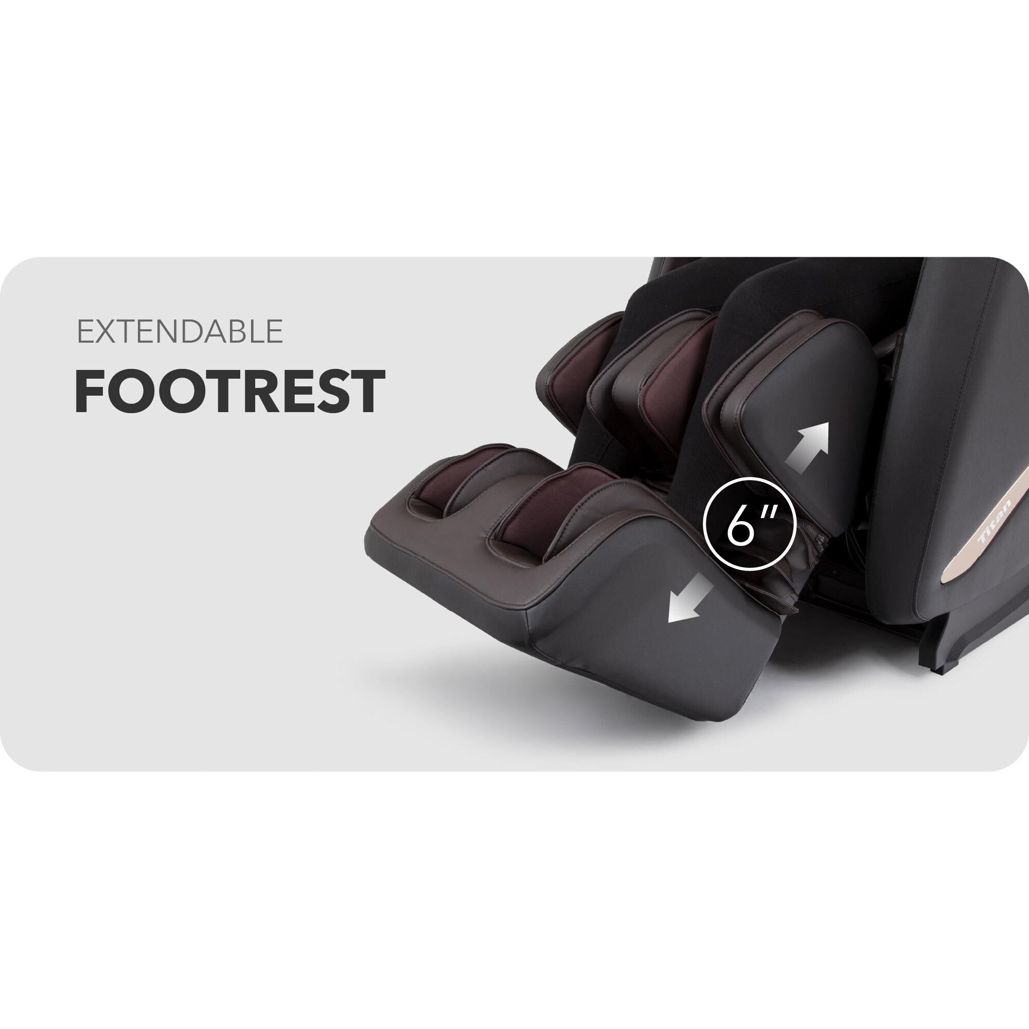 Osaki Titan 3D Pro Prestige Massage Chair in Brown NFM
