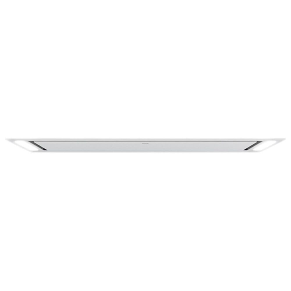 Wolf 48" Ceiling Mounted Hood in White Glass, , large