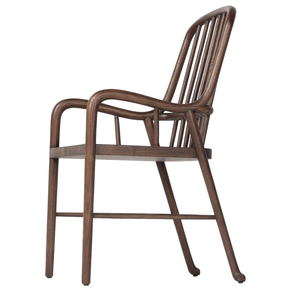 Four Hands Brenna Arm Chair in Drifted Oak, , large