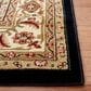 Safavieh Lyndhurst 4" x 6" Black and Beige Area Rug, , large
