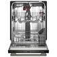 KitchenAid 24" Third Level Jet Rack Dishwasher with 40+ Total Wash Jets and Bar Handle in Black Ore, , large