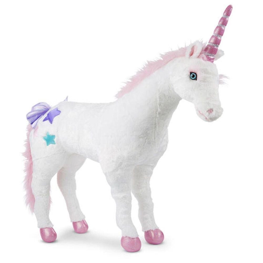 Melissa & Doug Jumbo Stuffed Unicorn, , large