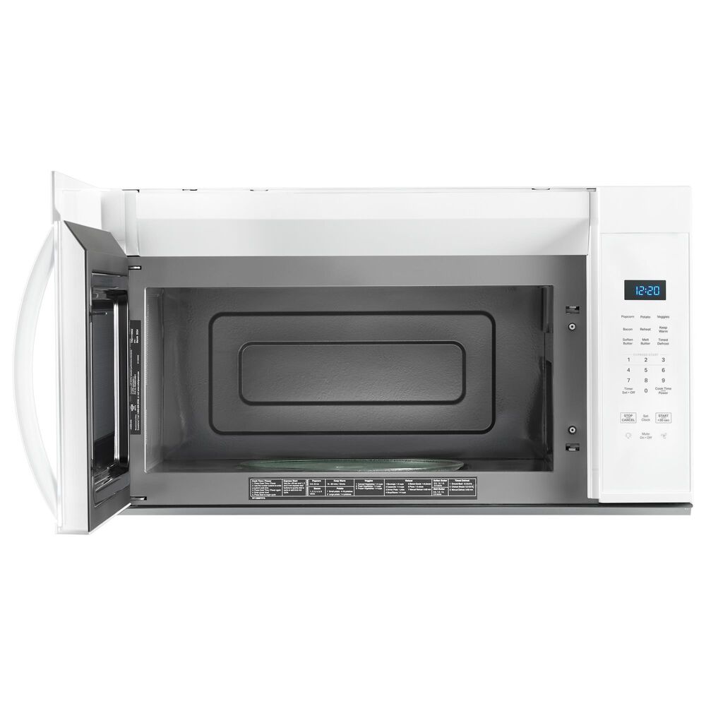 Whirlpool 1.7 cu. ft Over the range Microwave with 1000-Watts Cooking Power in White, , large