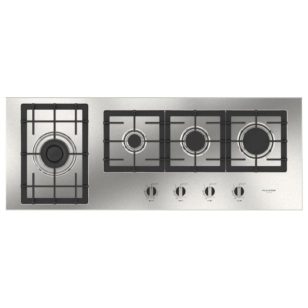 Fulgor Milano 400 Series 44" Gas Cooktop with 4 European Sealed Burners in Stainless Steel, , large